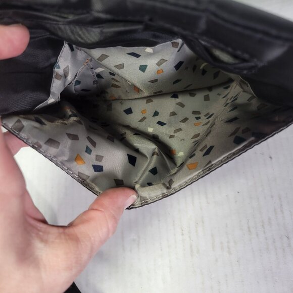 Lug Skipper Black Quilted Multiple Compartment Crossbody Bag - Picture 5 of 9